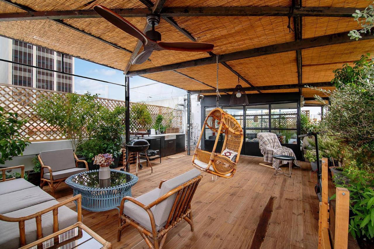 Unique Solar Penthouse With Jacuzzi And Sauna In Central Athens Luaran gambar