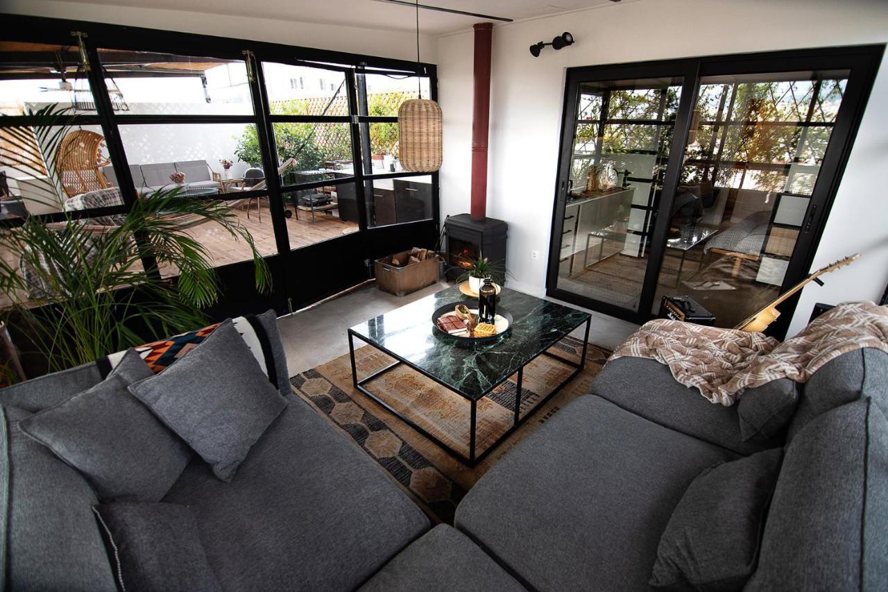 Unique Solar Penthouse With Jacuzzi And Sauna In Central Athens Luaran gambar